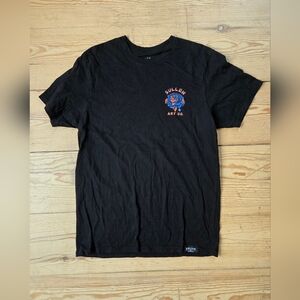 Sullen Black Graphic T-Shirt Large Art Co Tee